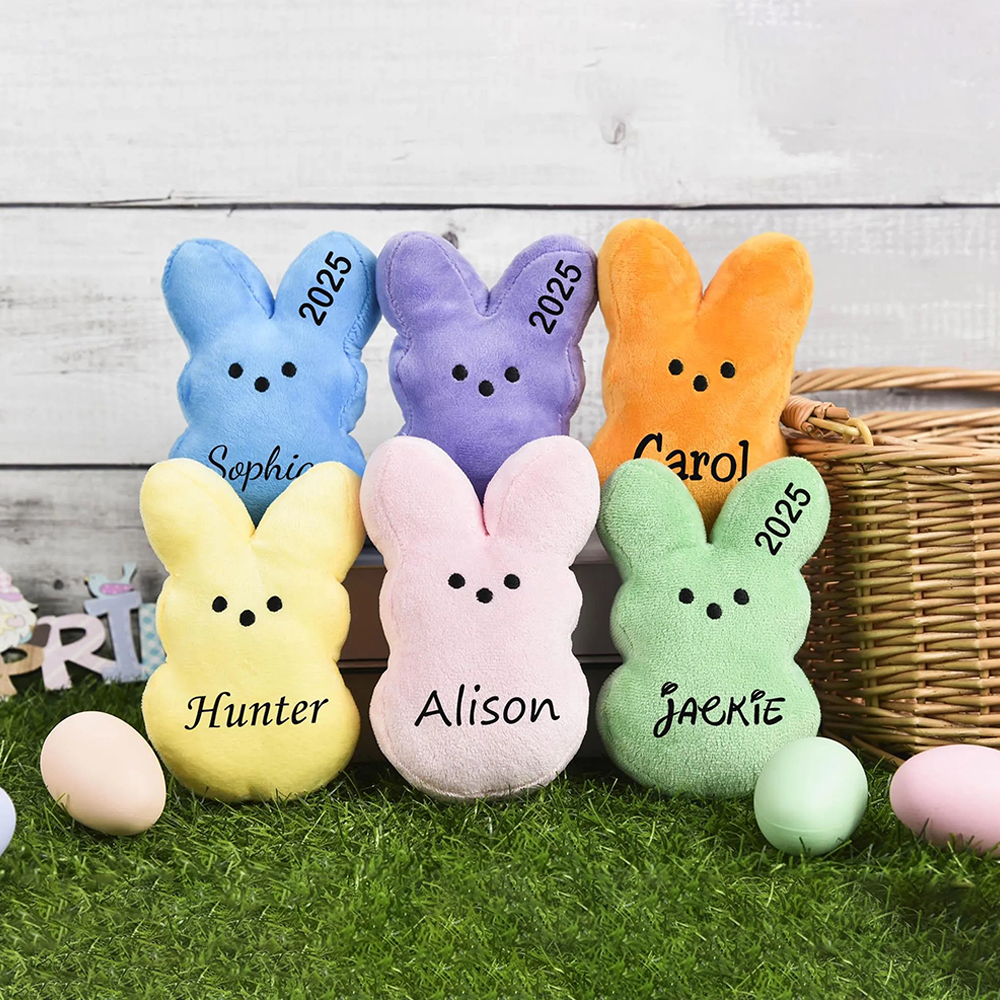 Personalized Easter Bunny Plush Toy | CWEaster42