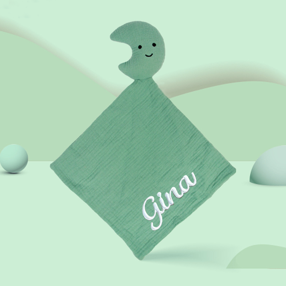 Personalized Baby Embroidery Comforter Sleep Toy | CWToy117