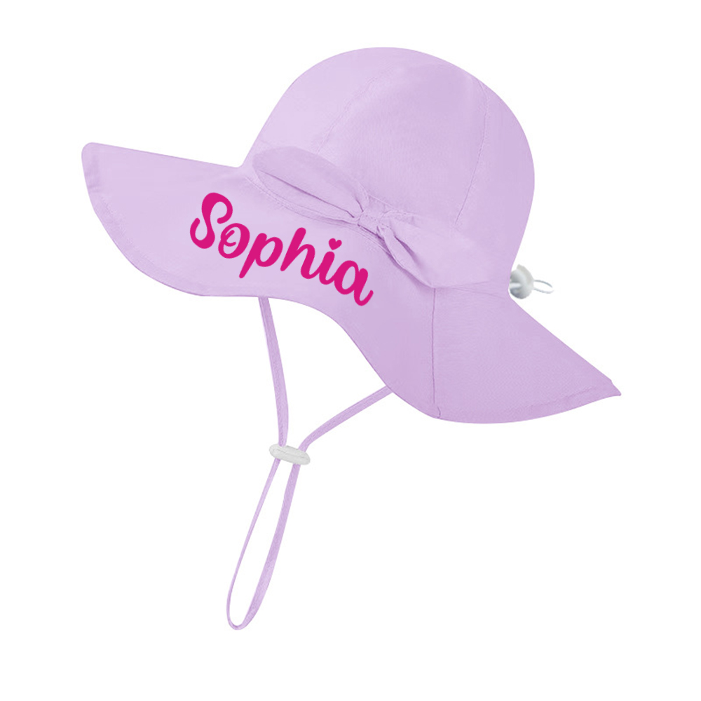 Personalized Lovely Bowknot Bucket Hat for Comfort & Unique | CWBeach170