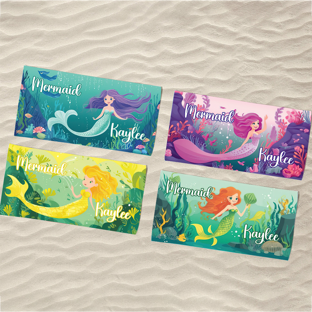 Personalized Lovely Kid Towel for Summer & Beach | CWTowel154