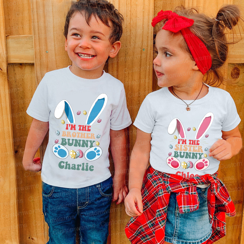 Personalized Family Happy Easter Matching Shirt | CWEaster59