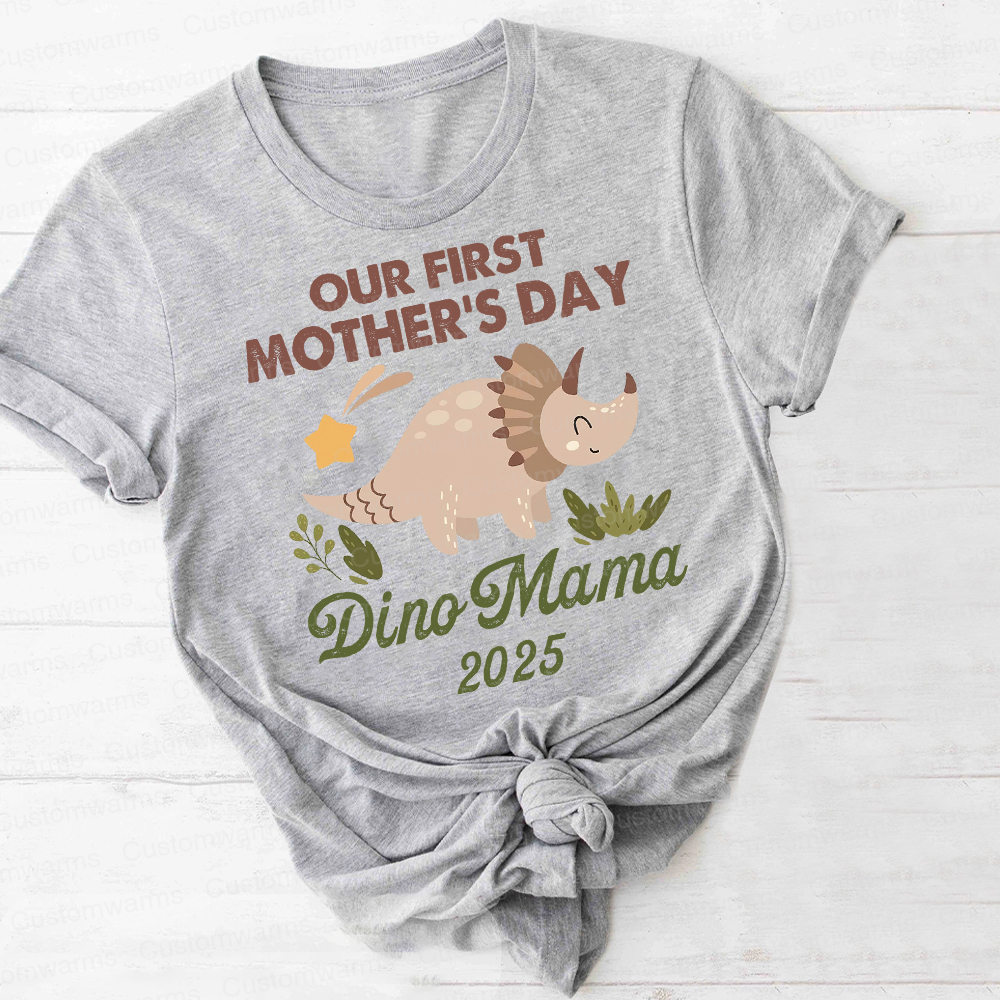 Personalized First Mother's Day Mommy and Baby Outfit | CWFamily32