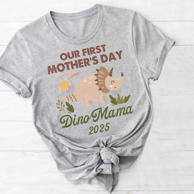 Personalized First Mother's Day Mommy and Baby Outfit | CWFamily32