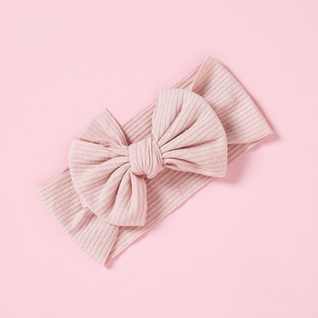 Personalized Embroidery Baby Girl Stretchy Bow Headband | CWBaby208