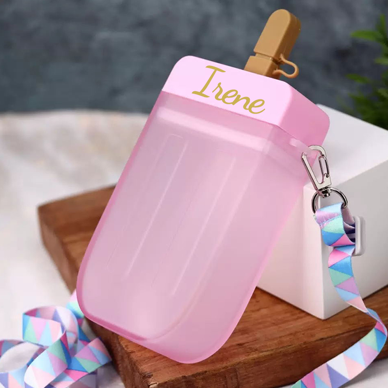 Personalised BPA Free 10oz Kid Color Changing Popsicle Bottles | YouBottle68