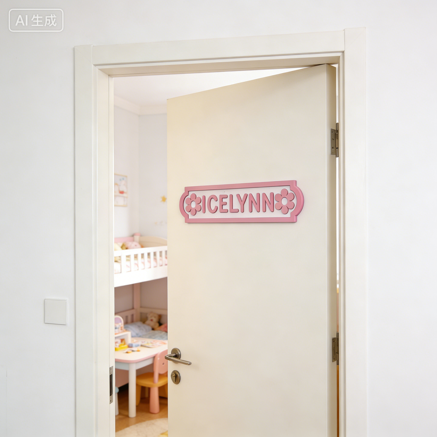 Personalized Kid's Bedroom Decoration Door Sign | CWBaby438
