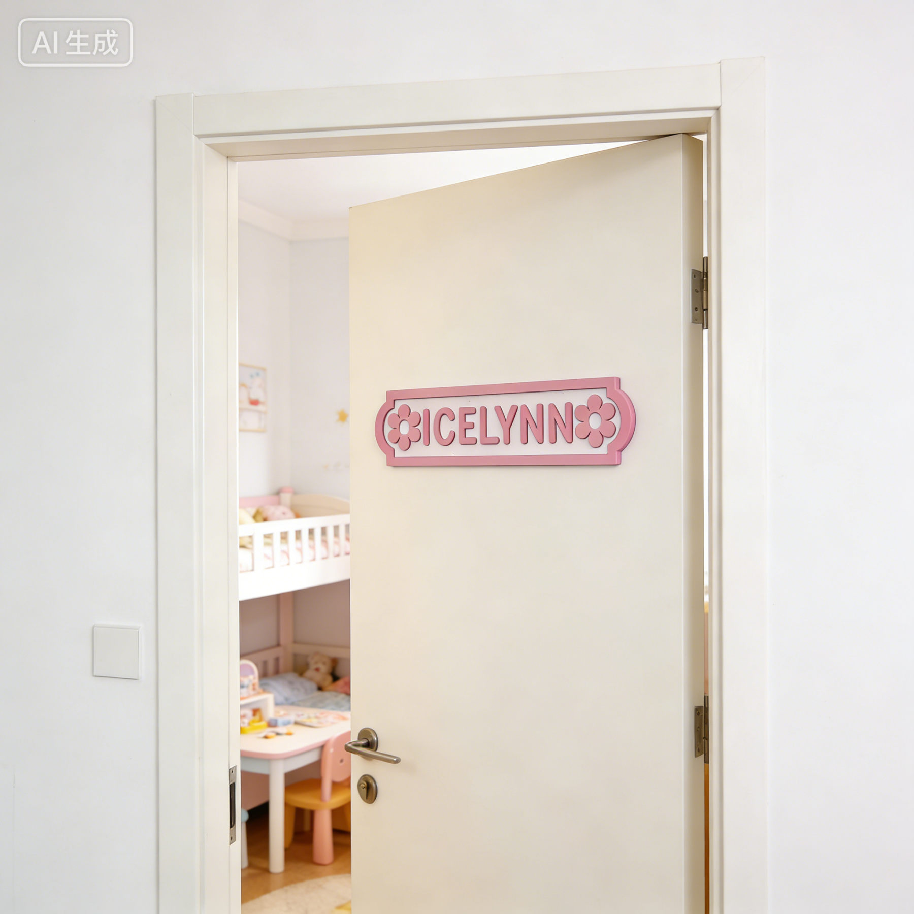 Personalized Kid's Bedroom Decoration Door Sign | CWBaby438