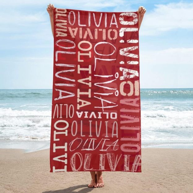 Personalized Lovely Kid Towel for Summer & Beach | CWTowel92