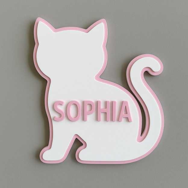 Personalized Animal Bedroom Decoration Door Sign | CWBaby390