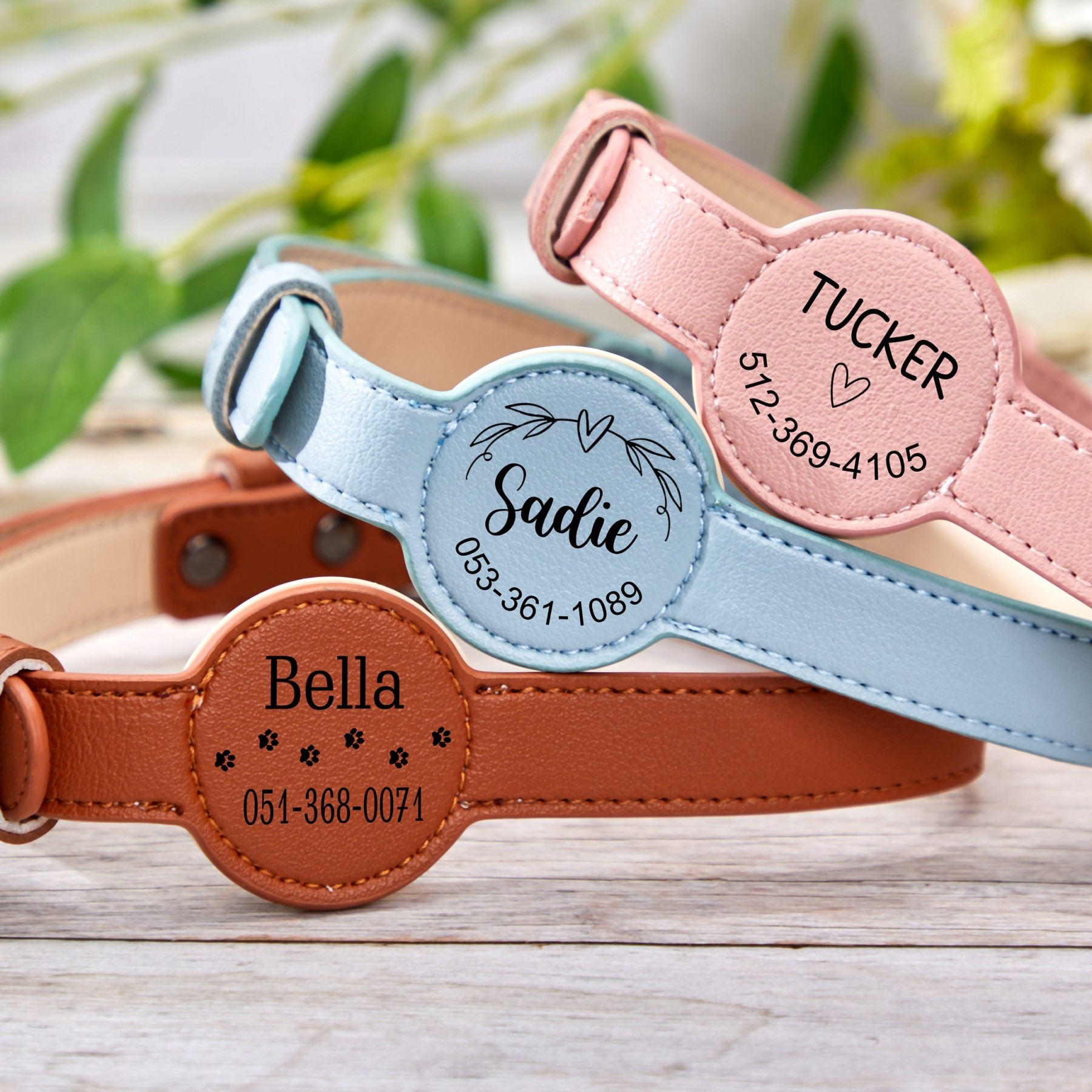 Personalized Pet AirTag Collar Holder  | BKPet47