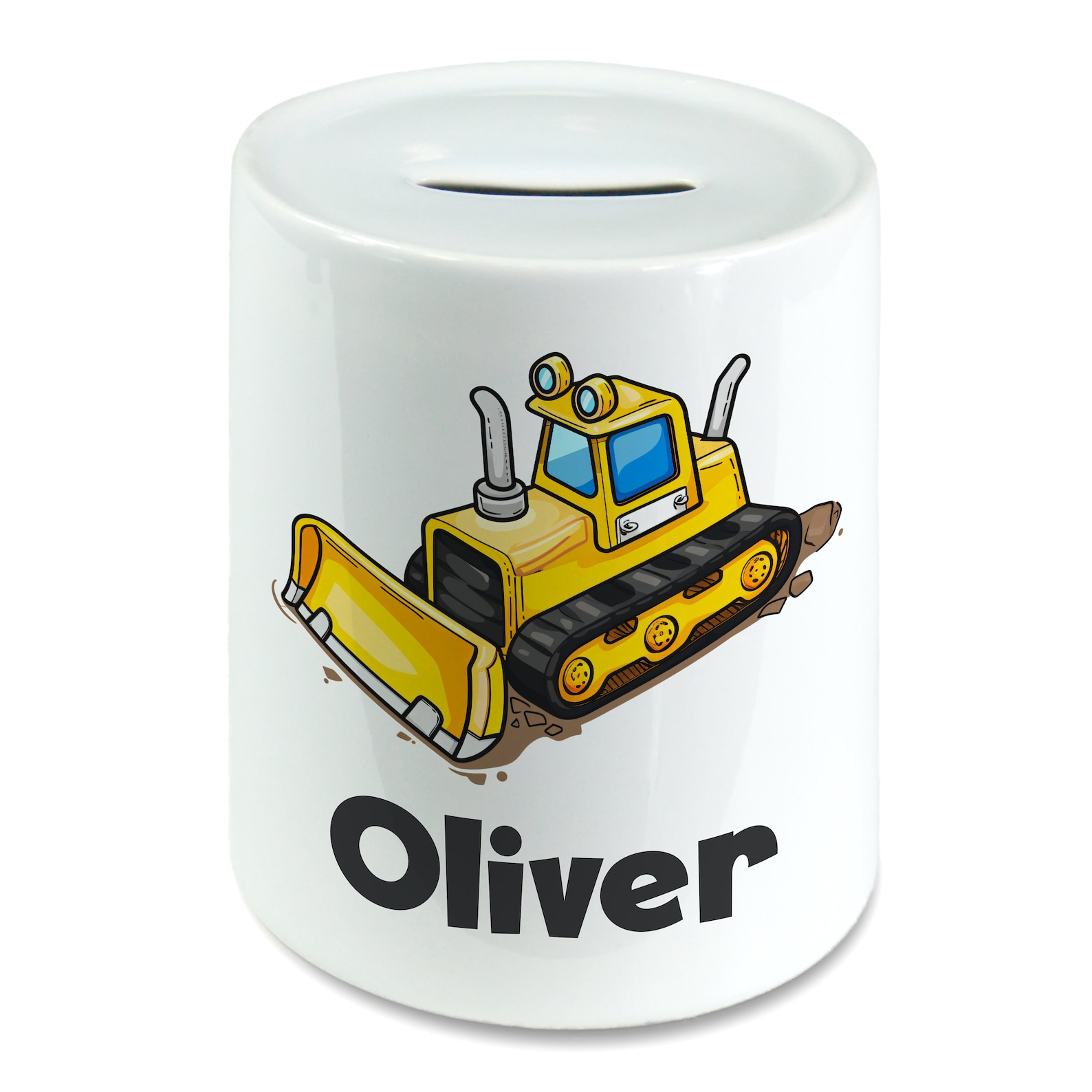 Personalized Kids Cute Pattern Piggy Bank Savings Jar | CWToy72
