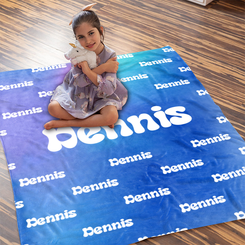 Personalized Lovely Kid Blanket for Comfort & Unique | BKKid127