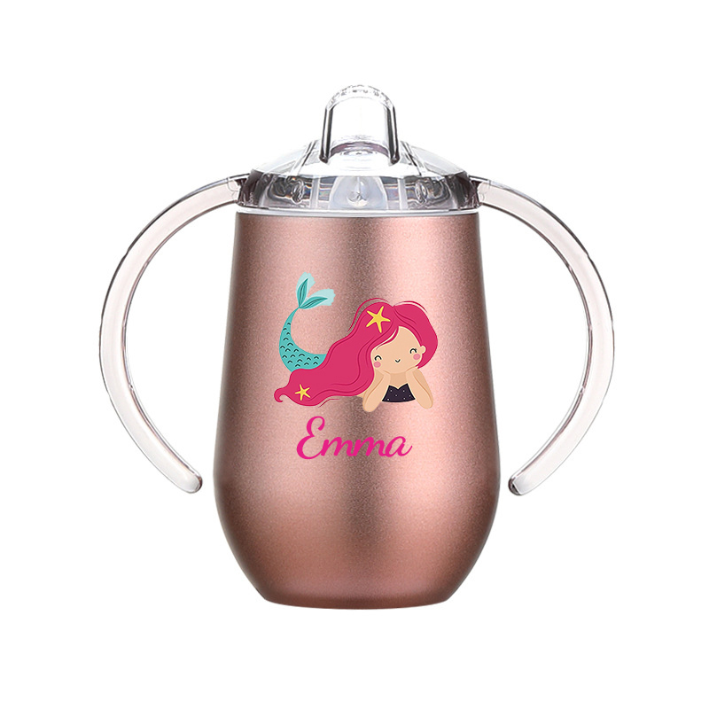 Personalized Lovely Stainless Steel Sippy Kids Cup  | Youcup04