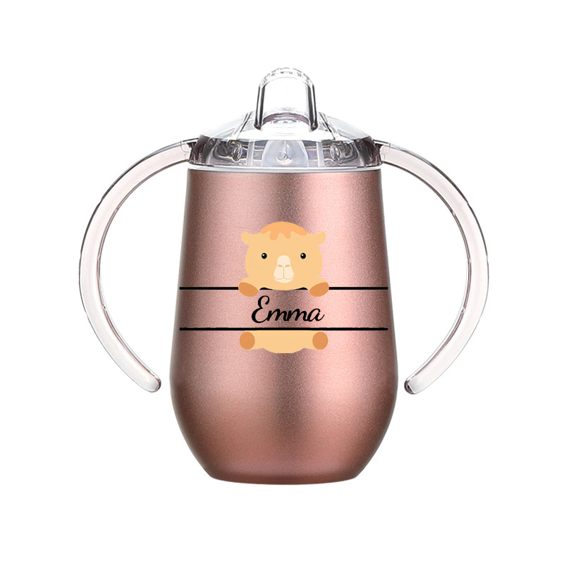 Personalized Lovely Stainless Steel Sippy Kids Cup | Youcup05