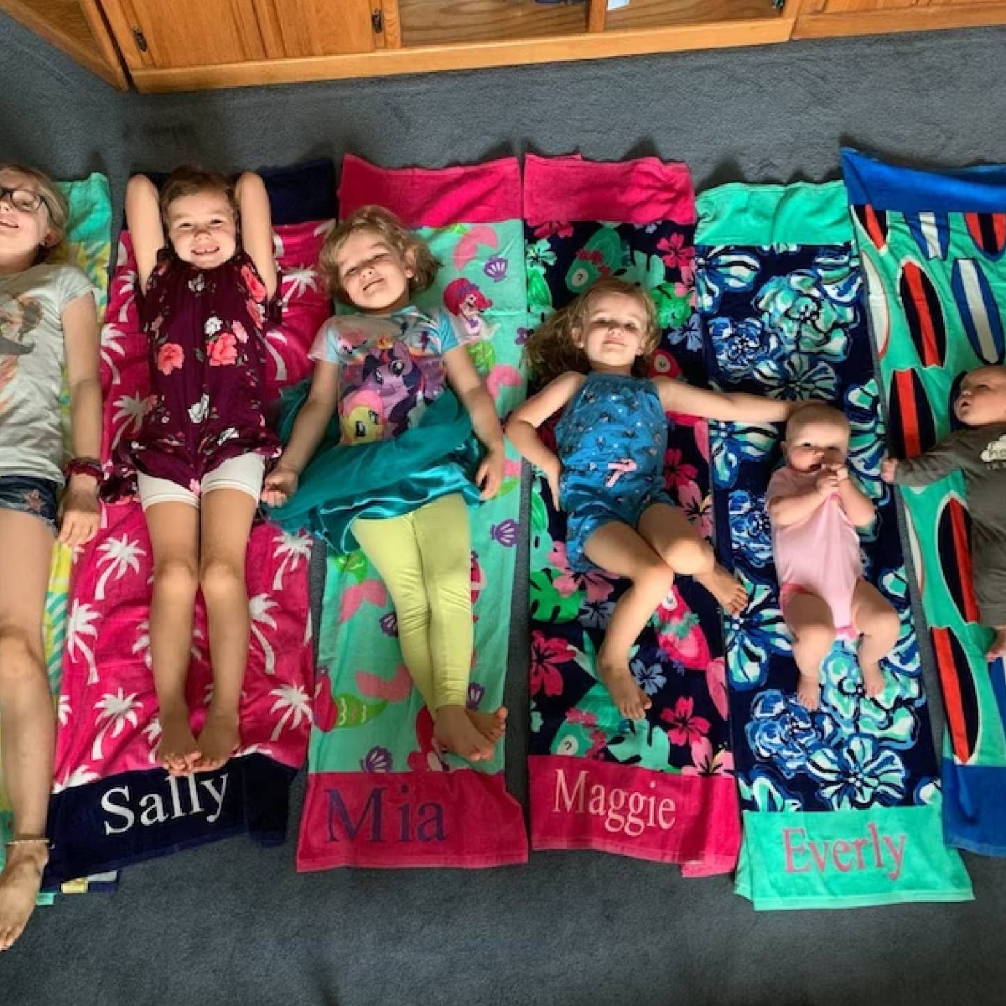 Personalized Lovely Kid Towel for Summer & Beach | CWTowel193