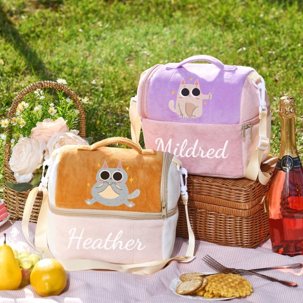 Personalized Cute Pattern Kids Lunch Bag