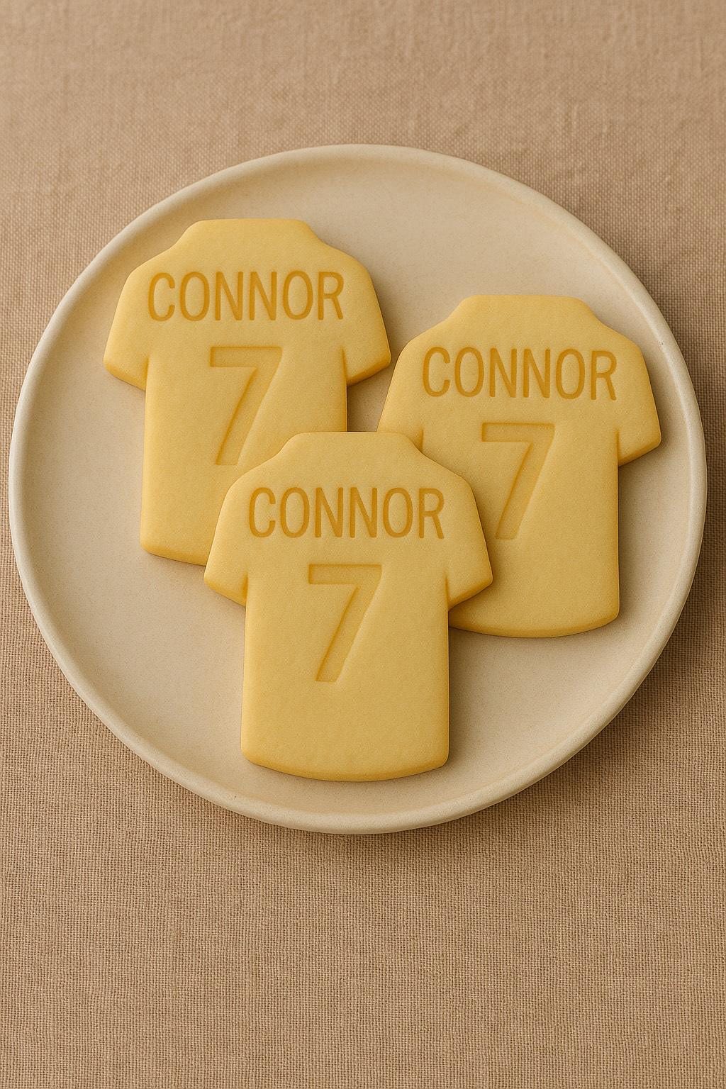 Personalized Cookie Jersey Cutter With Name | CWGift23