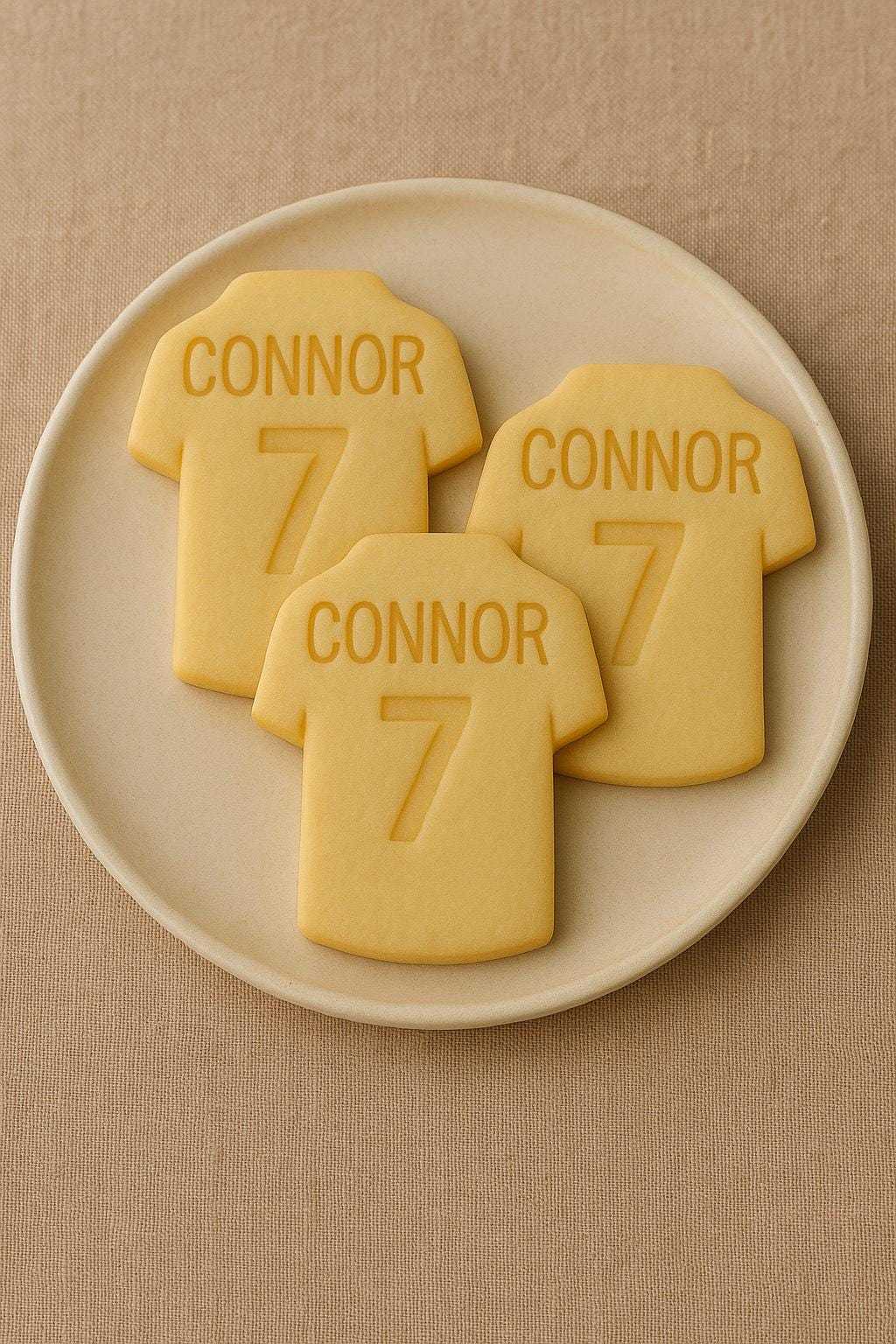 Personalized Cookie Jersey Cutter With Name | CWGift23