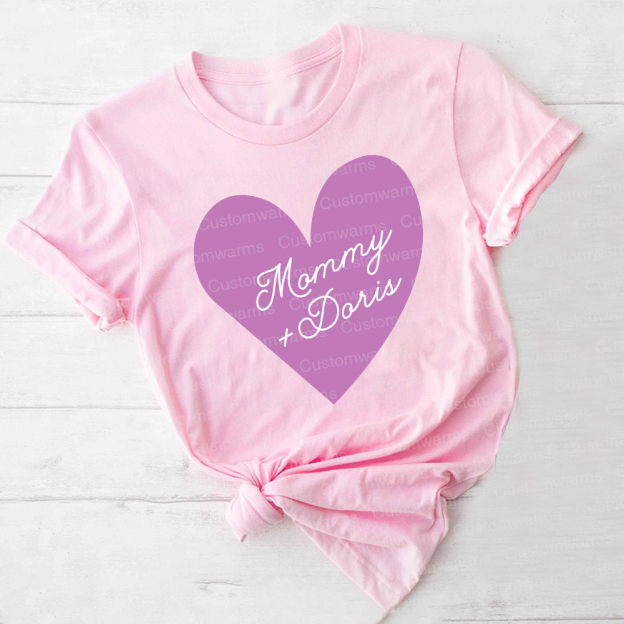 Personalized First Mother's Day Mommy and Baby Outfit | CWFamily62