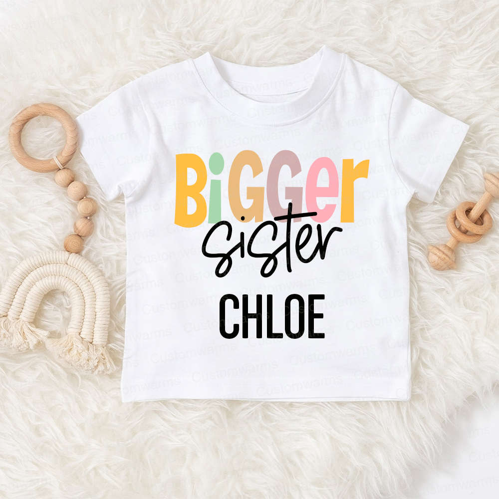 Personalized Matching Sibling Shirts | CWSibling04