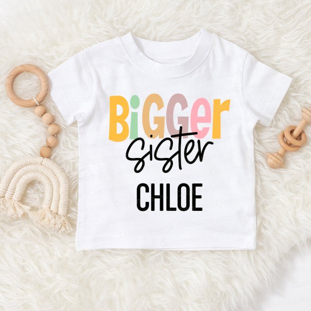 Personalized Matching Sibling Shirts | CWSibling04