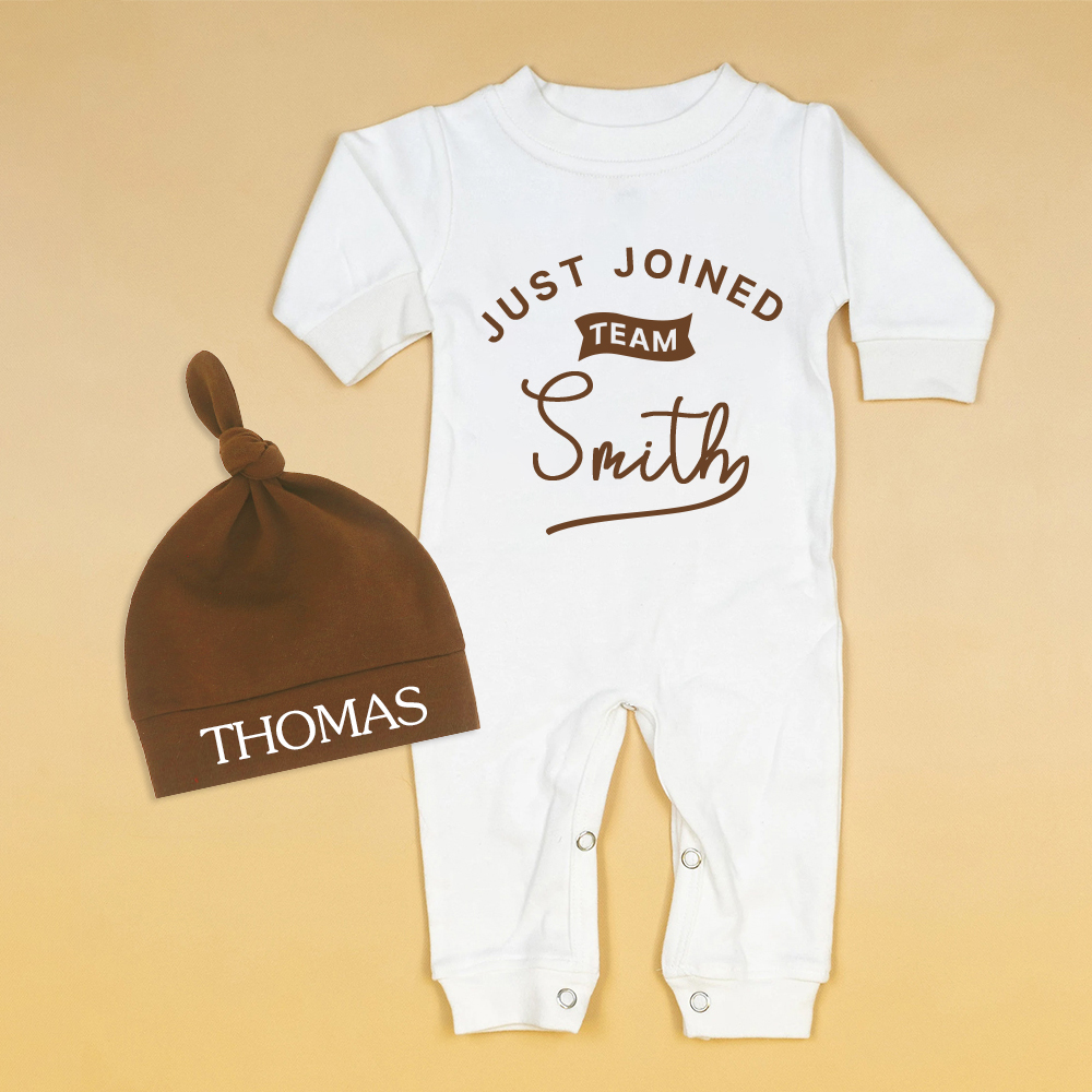 Personalized Baby Coming Home Romper Onesie Set | CWBaby257