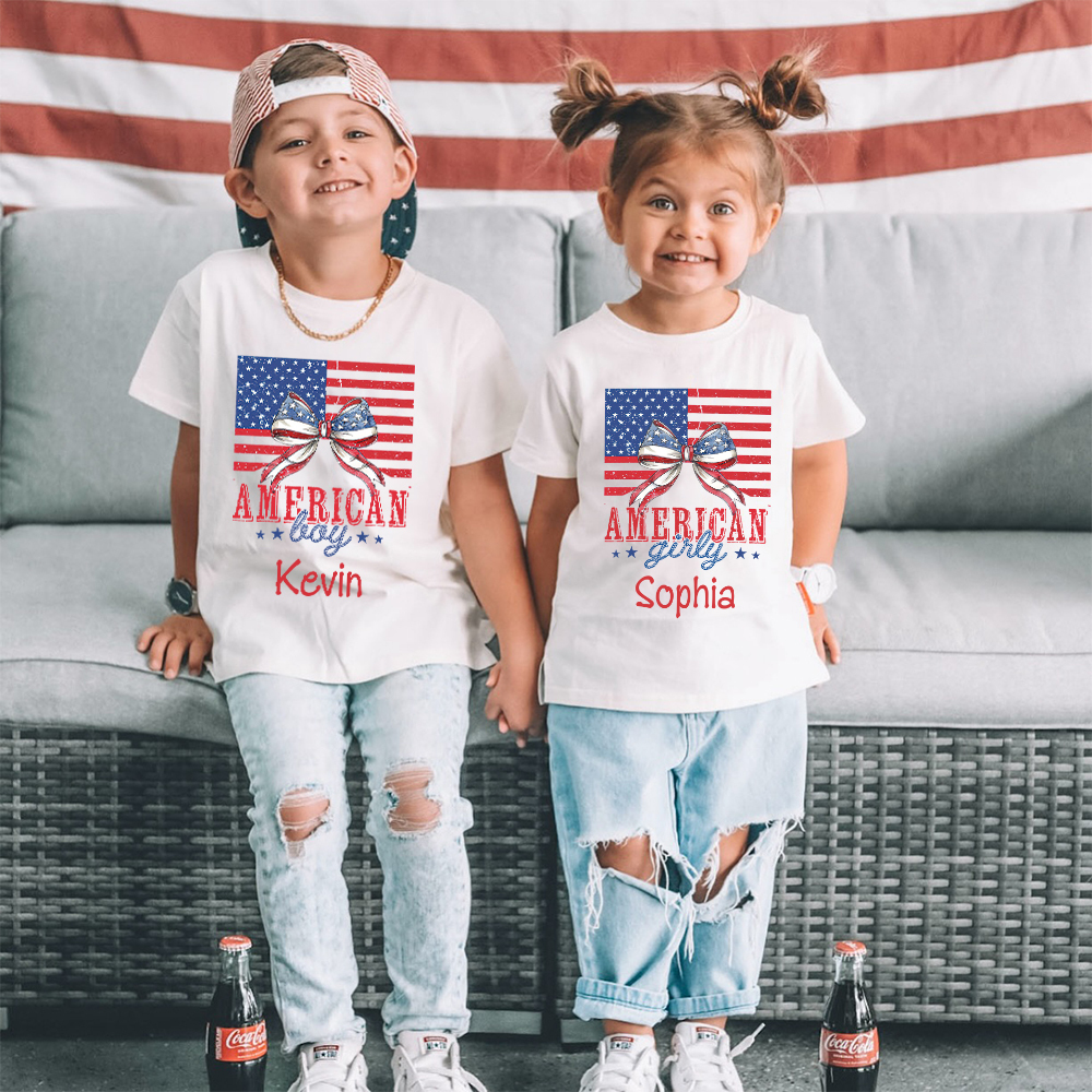 Personalized 4th of July Independence Day Shirts | CWBaby236