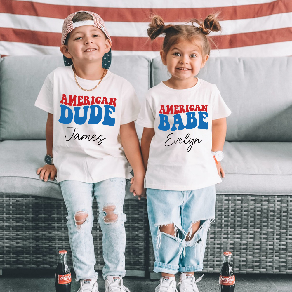 Personalized 4th of July Independence Day Shirts | CWBaby237