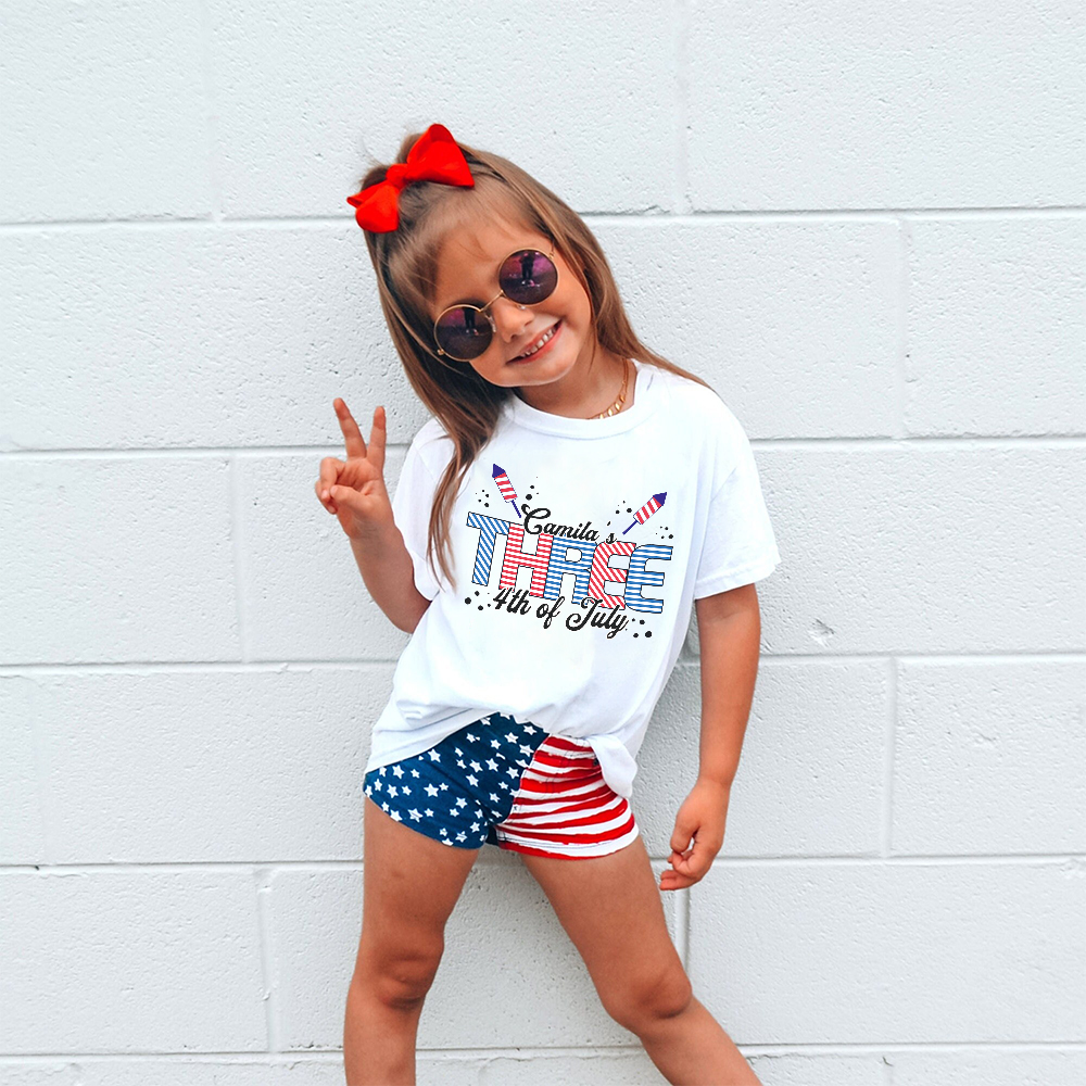 Personalized 4th of July Independence Day Shirts | CWBaby234