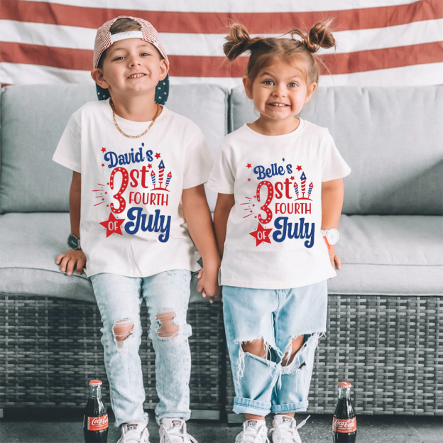 Personalized 4th of July Independence Day Shirts | CWBaby241