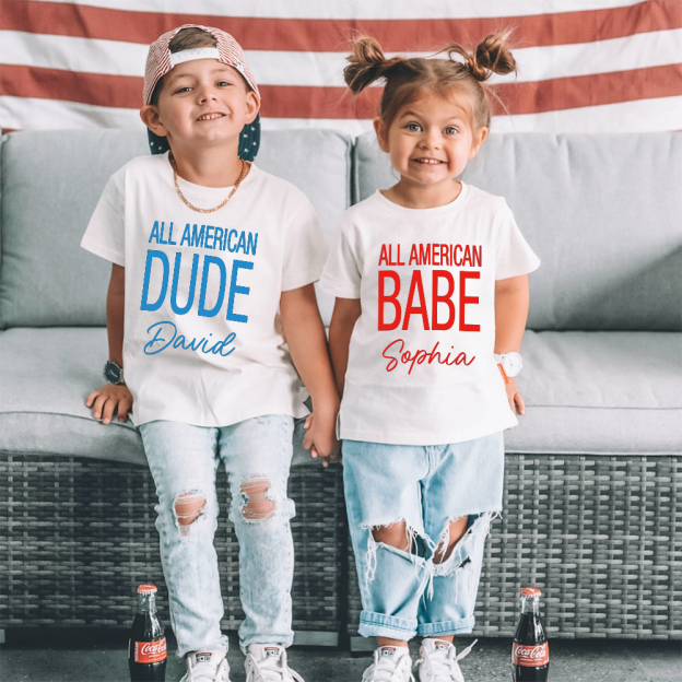 Personalized 4th of July Independence Day Shirts | CWBaby243