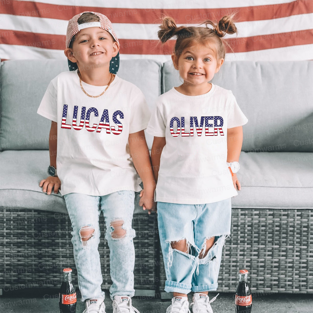 Personalized 4th of July Independence Day Shirts | CWBaby245