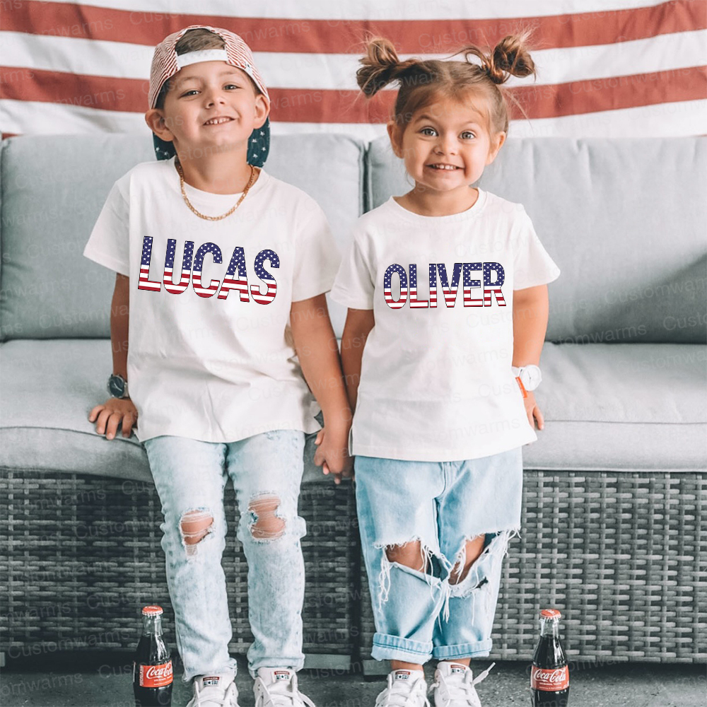 Personalized 4th of July Independence Day Shirts | CWBaby245