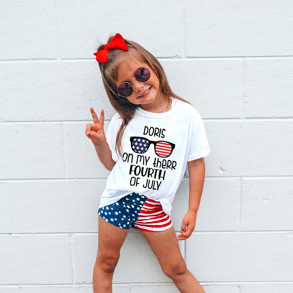 Personalized 4th of July Independence Day Shirts | CWBaby244