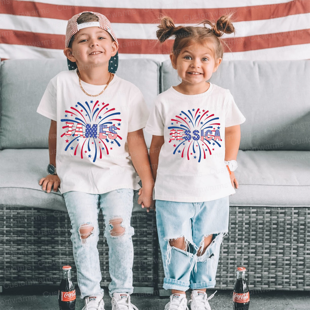 Personalized 4th of July Independence Day Shirts | CWBaby252