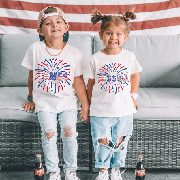 Personalized 4th of July Independence Day Shirts | CWBaby252