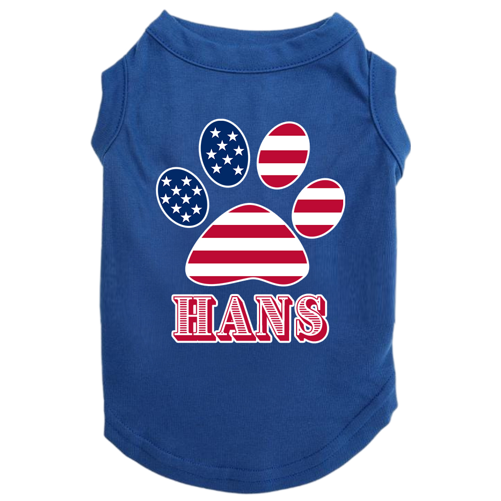 Personalized The 4th of July Soft Pet Shirt | BKPet151
