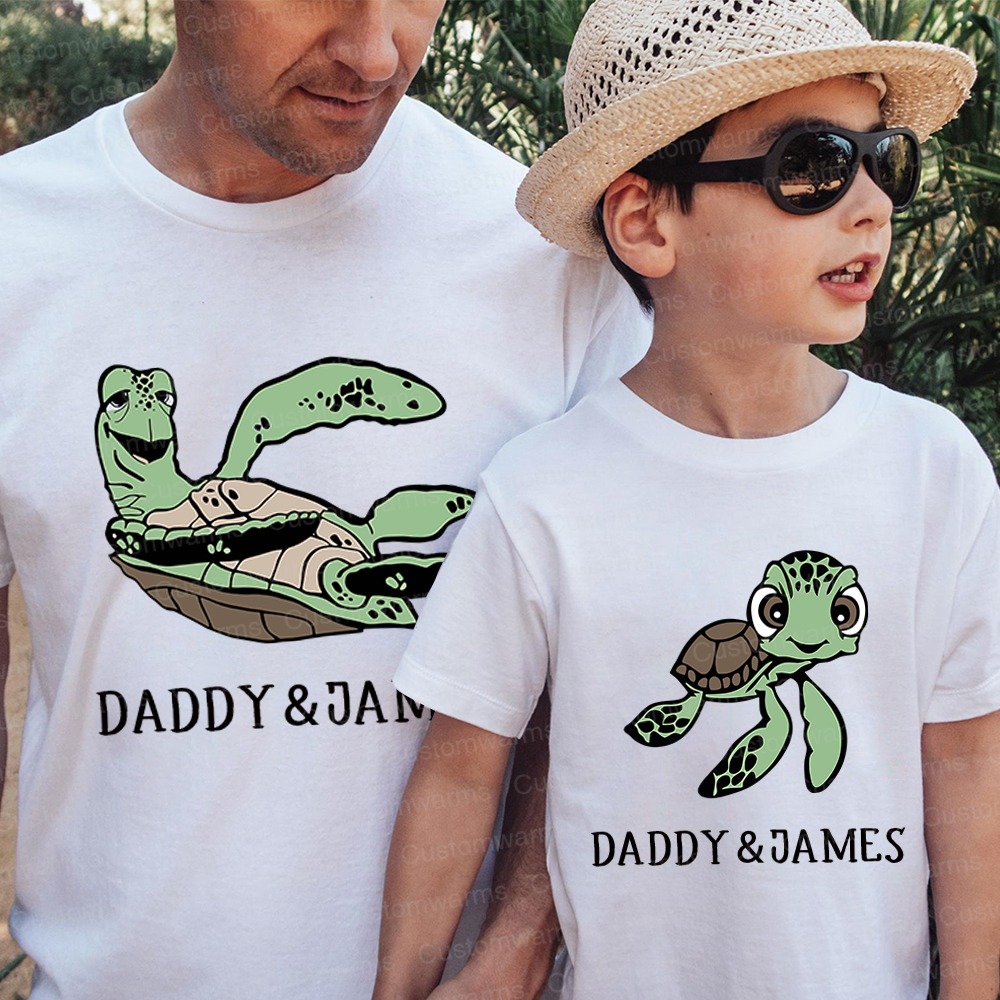 Personalized First Father's Day Daddy and Me Outfit | CWFamily117