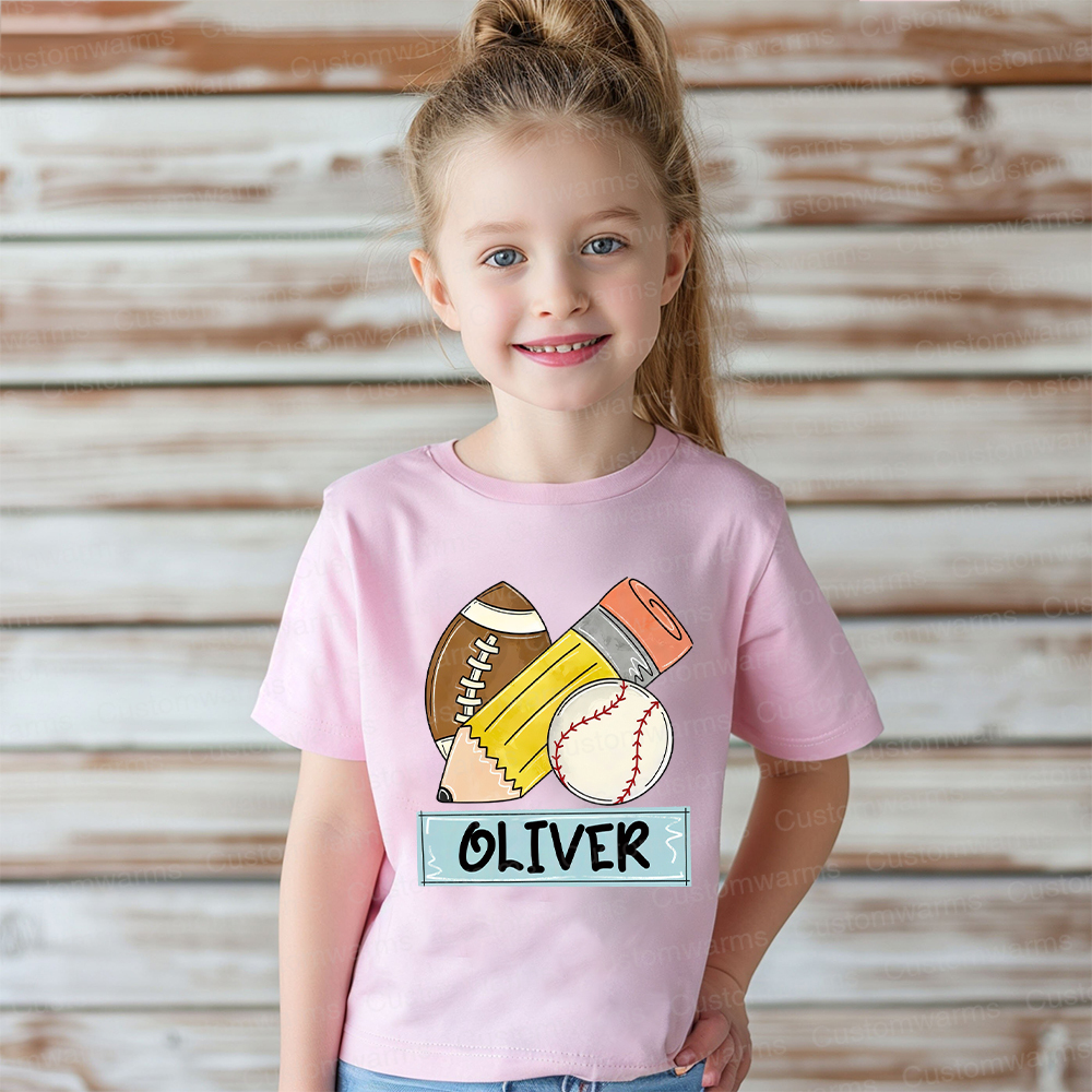 Personalized First Day Of Back To School Shirt | CWSchool08