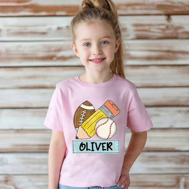 Personalized First Day Of Back To School Shirt | CWSchool08