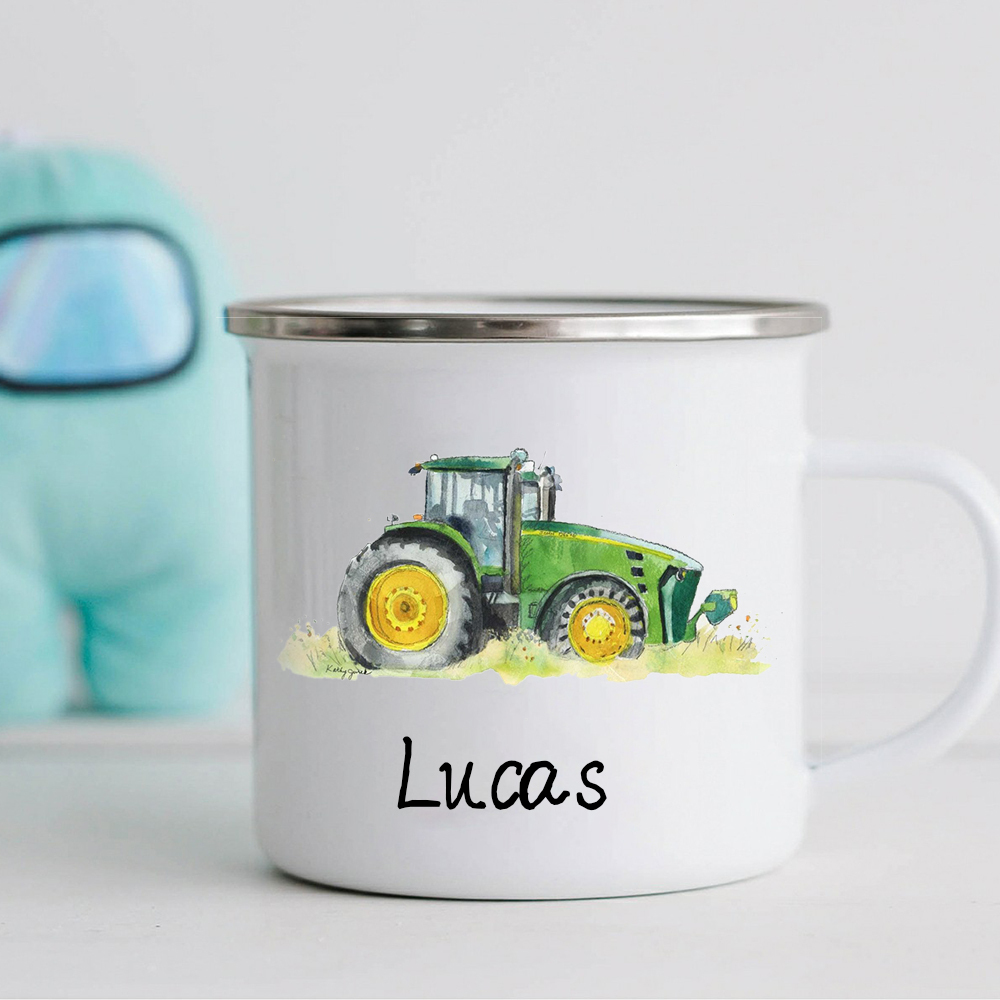 Personalised 12oz Truck Mugs for Kids  | KidMug07