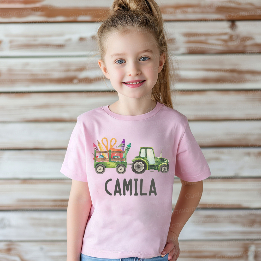 Personalized First Day Of Back To School Shirt | CWSchool16