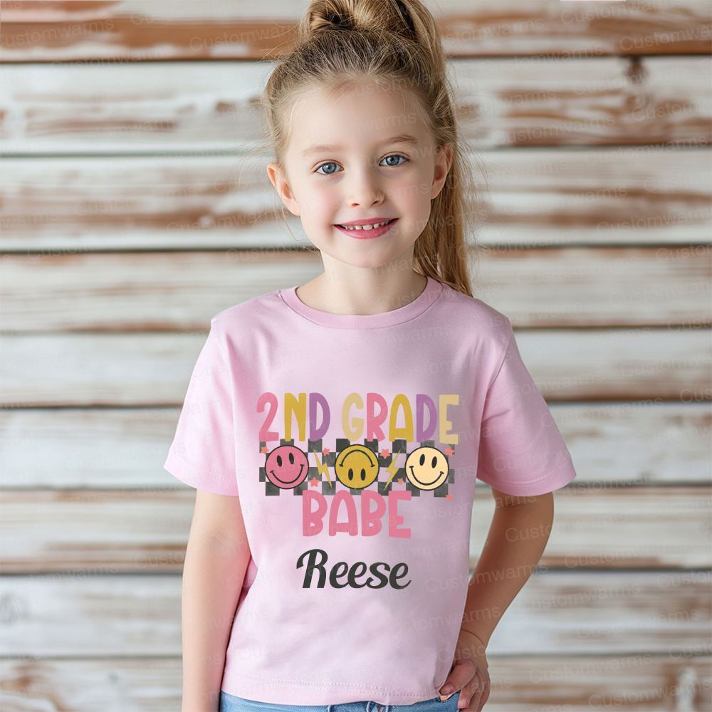 Personalized First Day Of Back To School Shirt | CWSchool18