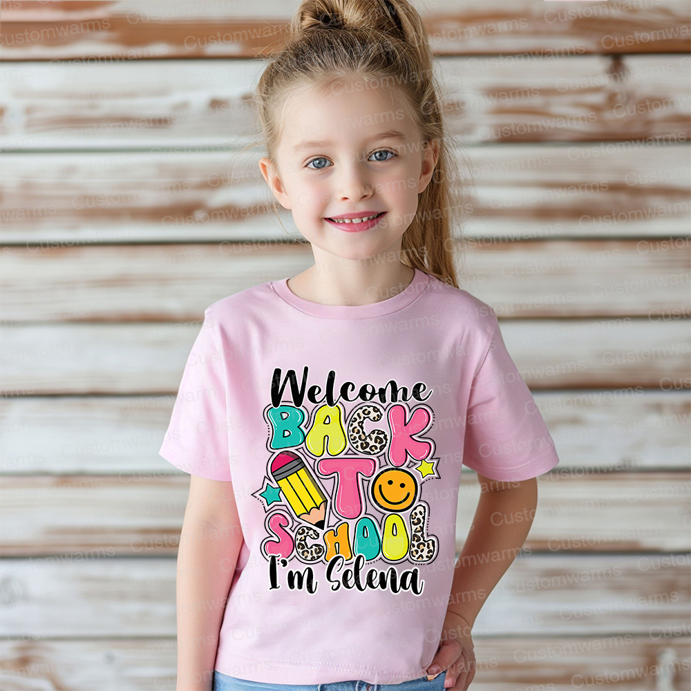 Personalized First Day Of Back To School Shirt | CWSchool29