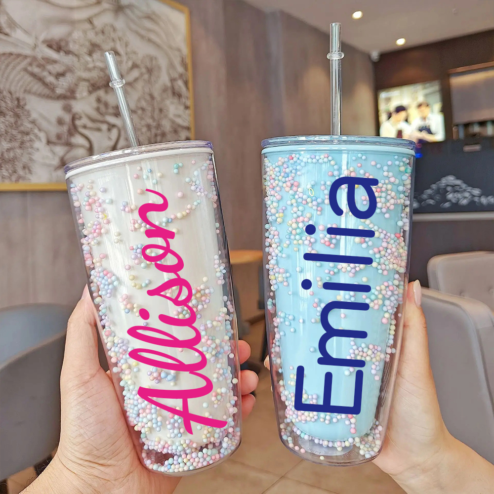 Personalised BPA Free 24oz Rainbow Tumblers Bottles | YouBottle73