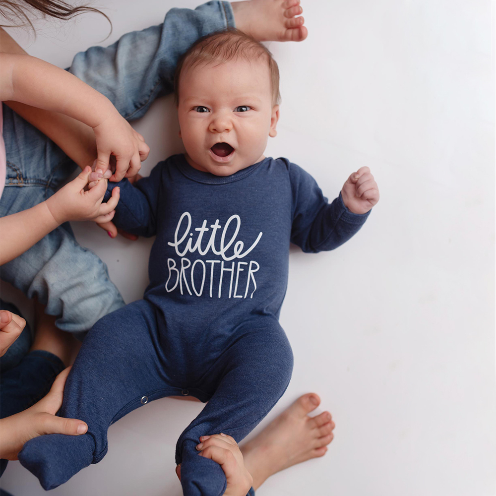 Personalized Little Brother Coming Home Outfit | CWBaby20301