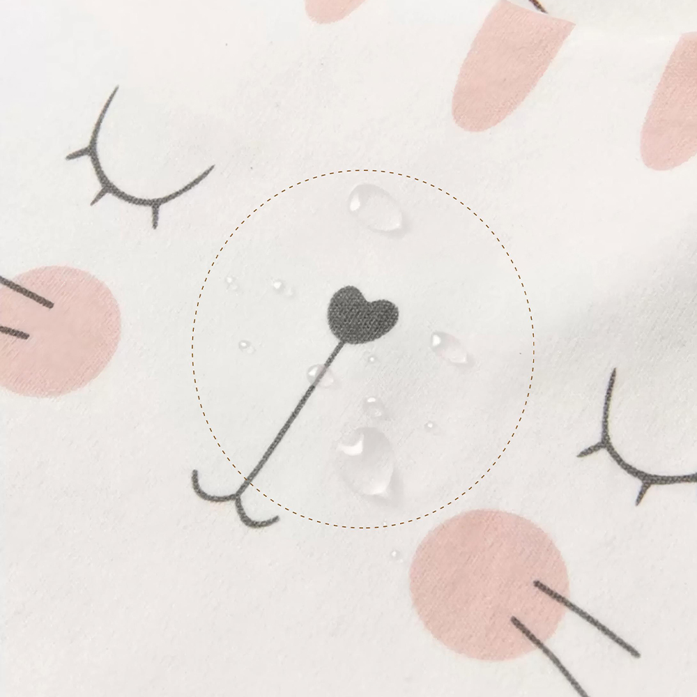 Personalised Baby 2-Layer Waterproof Cotton Bib | CWBaby265