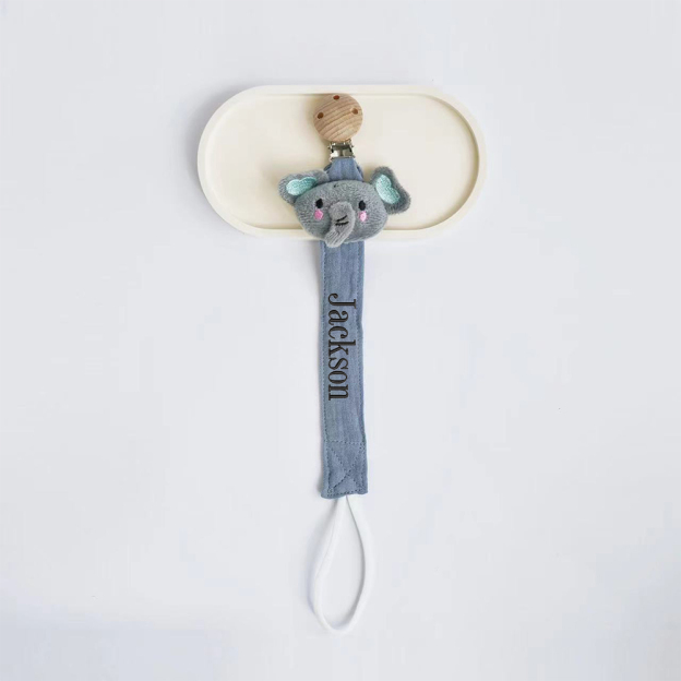 Personalized Embroidered Lovely Pacifier Strap For Baby | CWToy133