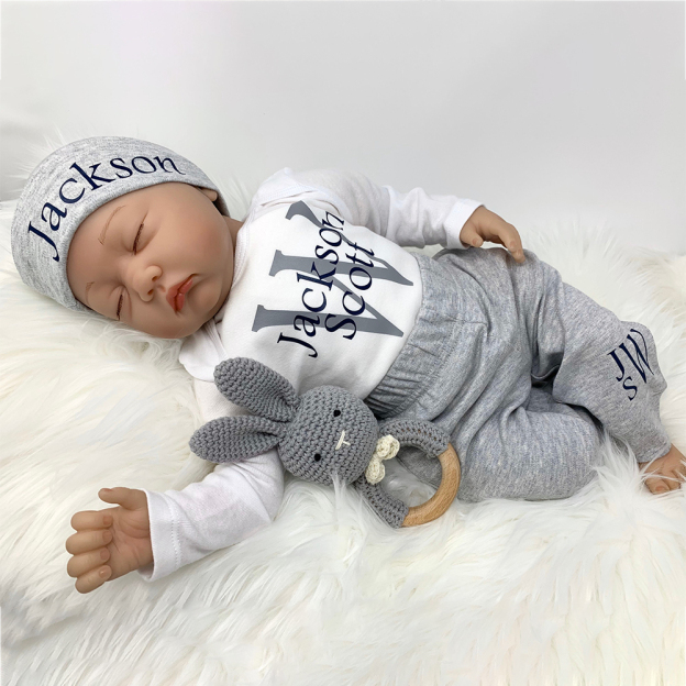 Personalized Baby Coming Home Outfit Set | CWBaby270