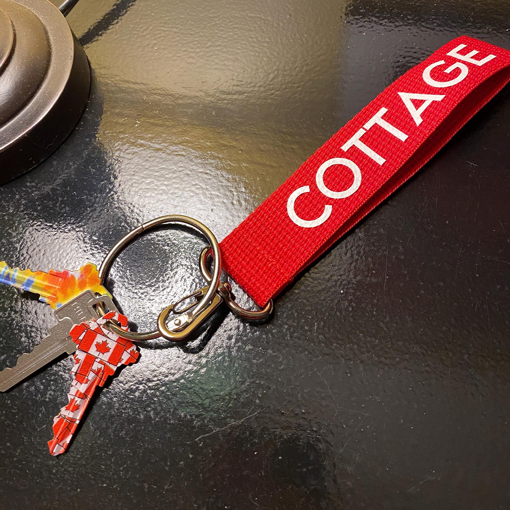 Personalized Colourful Webbing Name Tag | CWToy139